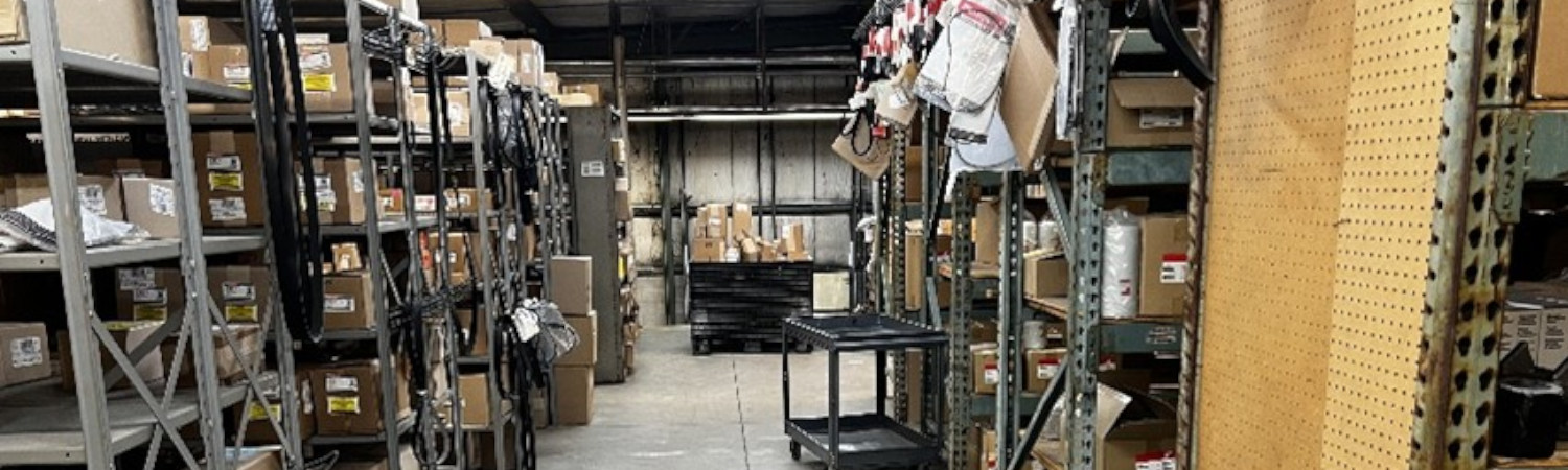 Parts Department in Ruxer Truck Center, Jasper, Indiana